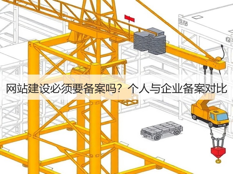 网站建设必须要备案吗？个人与企业备案对比