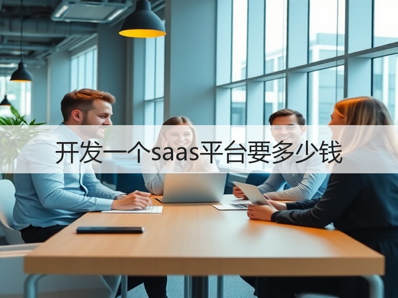 开发一个saas平台要多少钱