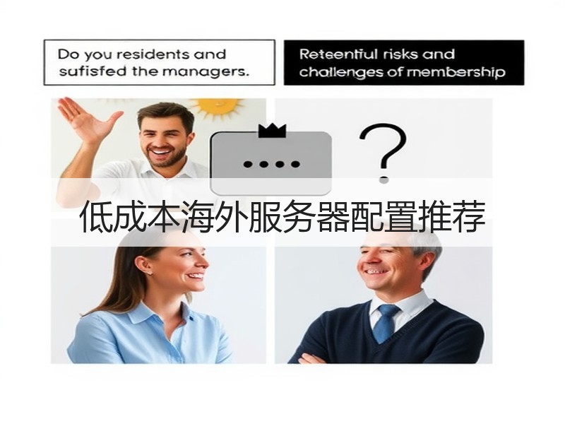 低成本海外服务器配置推荐