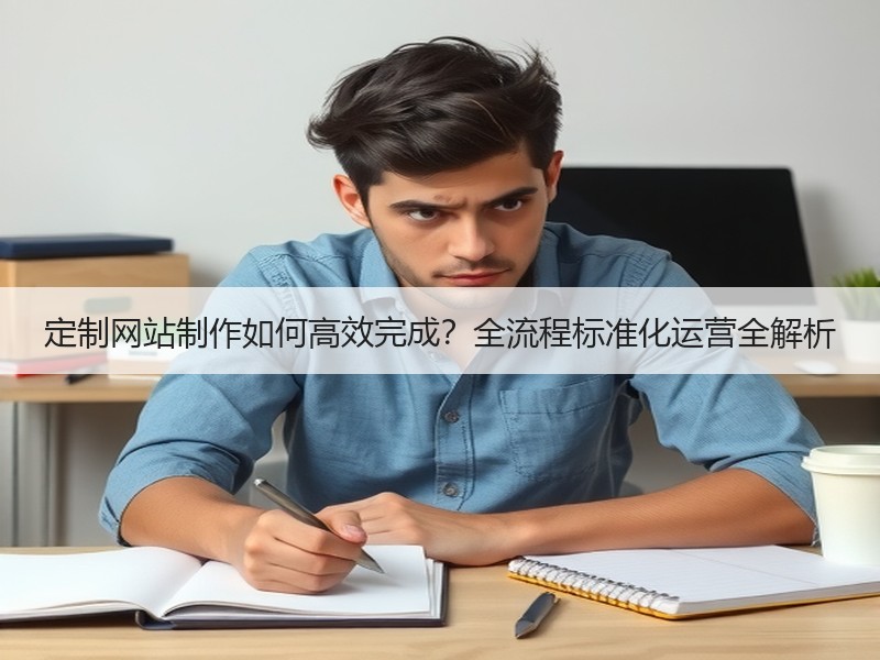 定制网站制作如何高效完成？全流程标准化运营全解析