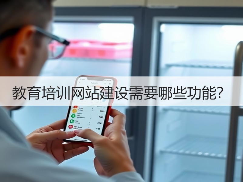 教育培训网站建设需要哪些功能？