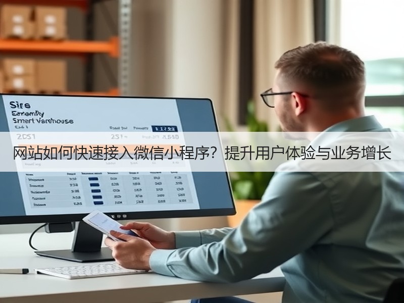 网站如何快速接入微信小程序？提升用户体验与业务增长