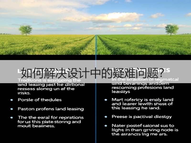 如何解决设计中的疑难问题？