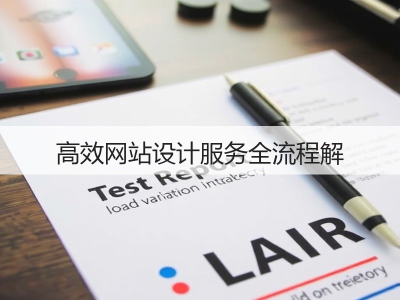 高效网站设计服务全流程解