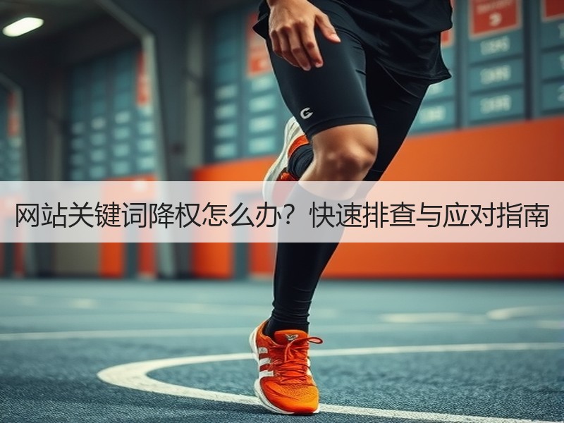 网站关键词降权怎么办？快速排查与应对指南
