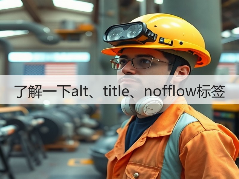 了解一下alt、title、nofflow标签