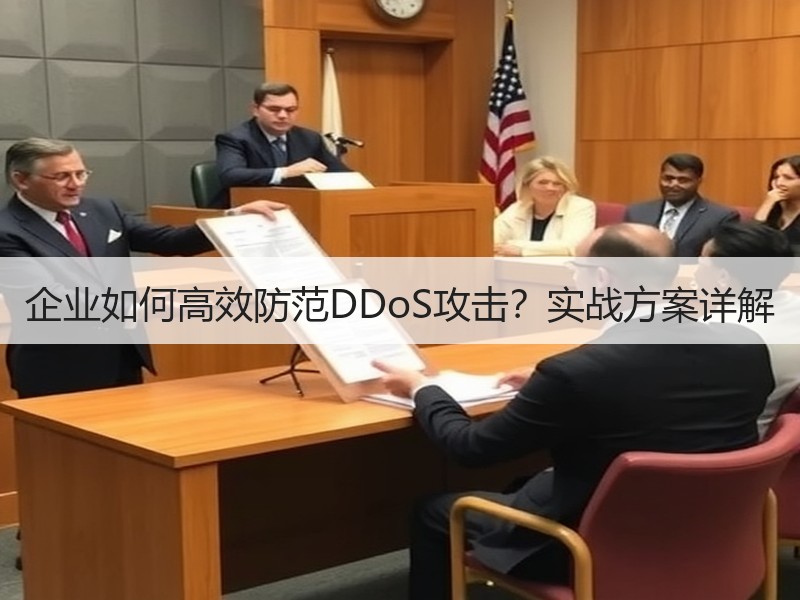 企业如何高效防范DDoS攻击？实战方案详解