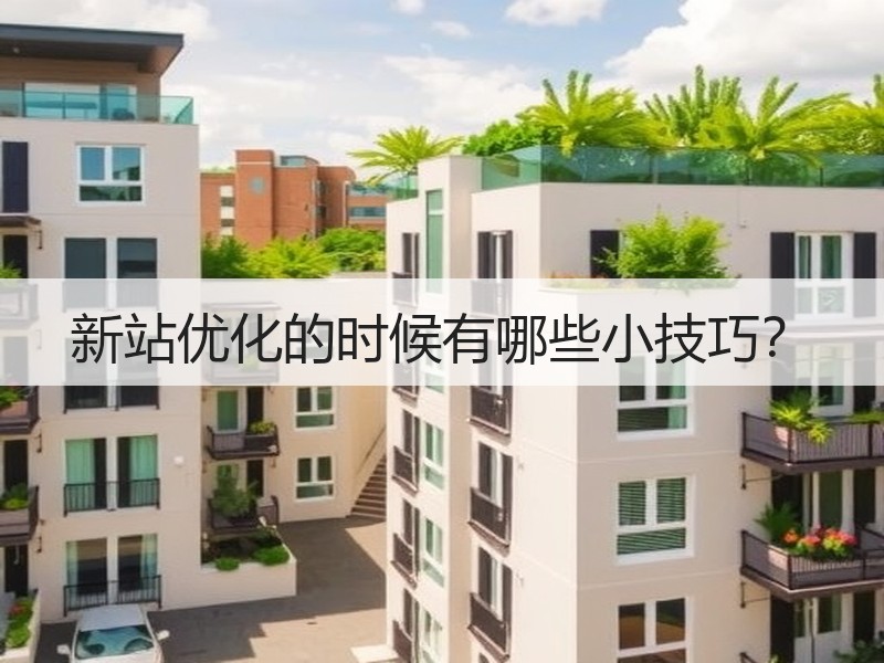 新站优化的时候有哪些小技巧？
