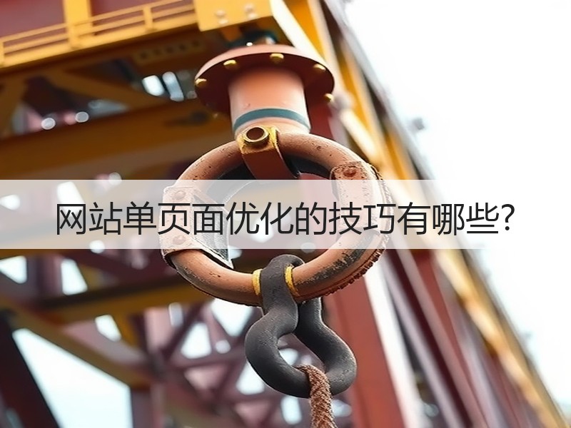 网站单页面优化的技巧有哪些?