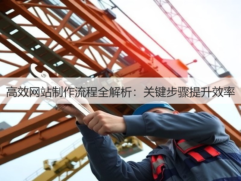 高效网站制作流程全解析：关键步骤提升效率