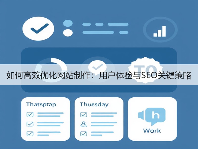如何高效优化网站制作：用户体验与SEO关键策略