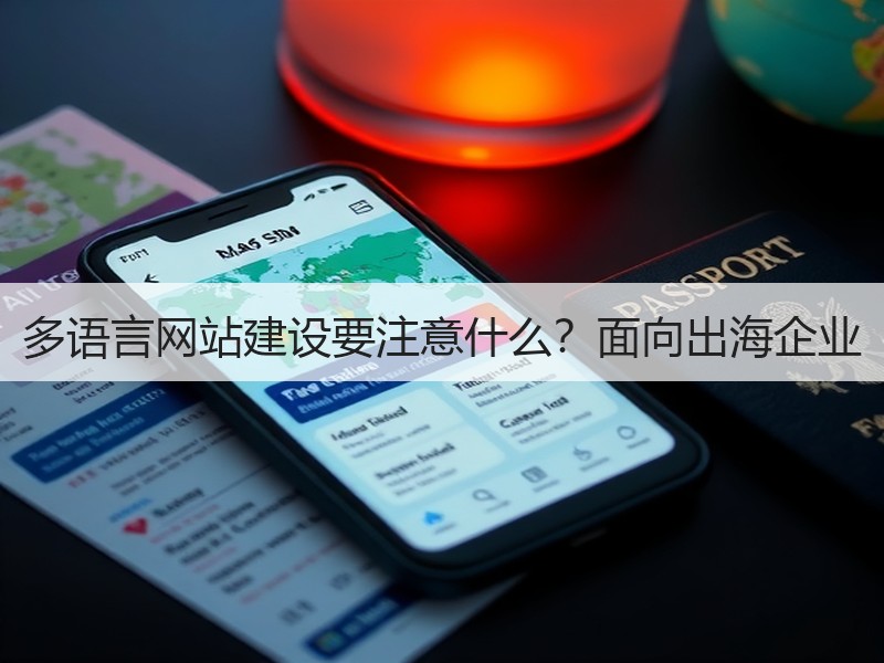多语言网站建设要注意什么？面向出海企业