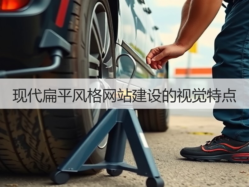 现代扁平风格网站建设的视觉特点