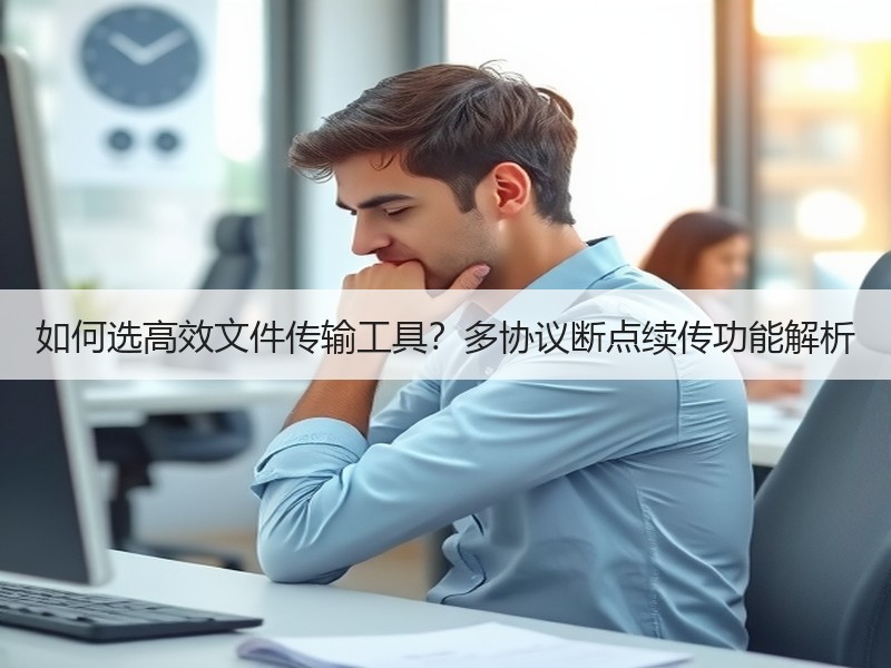 如何选高效文件传输工具？多协议断点续传功能解析