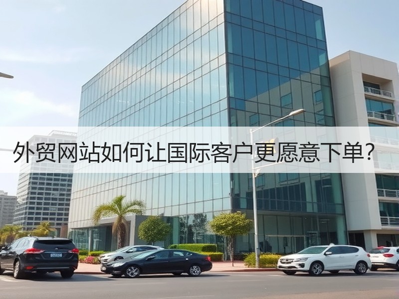 外贸网站如何让国际客户更愿意下单？
