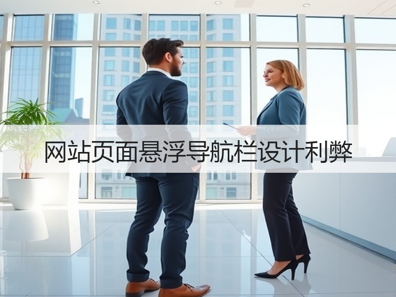 网站页面悬浮导航栏设计利弊