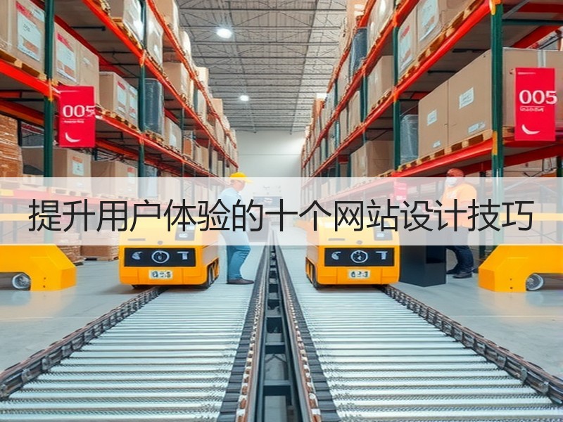 提升用户体验的十个网站设计技巧