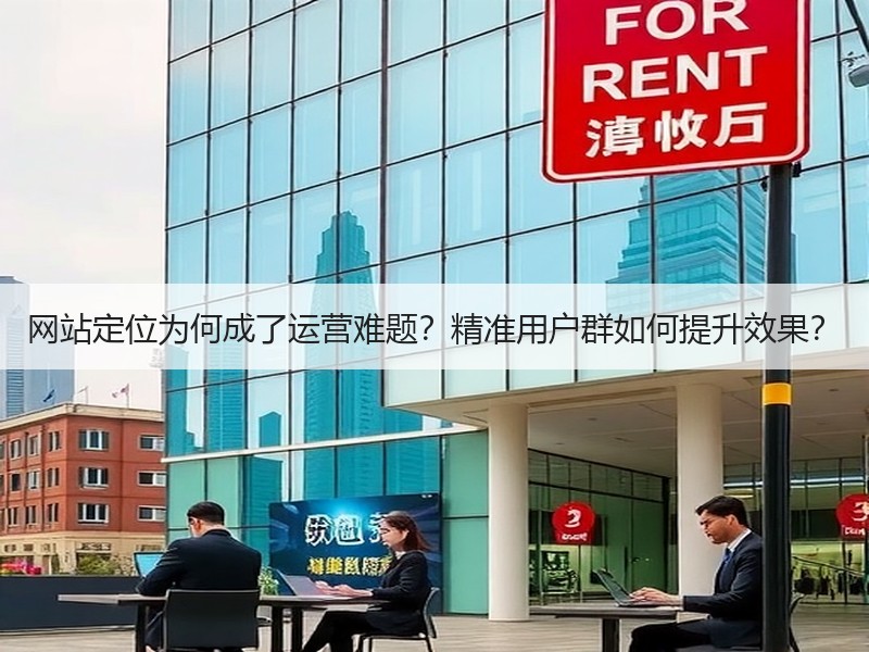 网站定位为何成了运营难题？精准用户群如何提升效果？