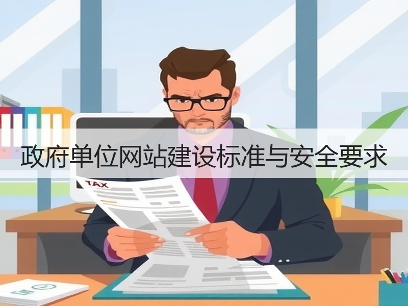 政府单位网站建设标准与安全要求