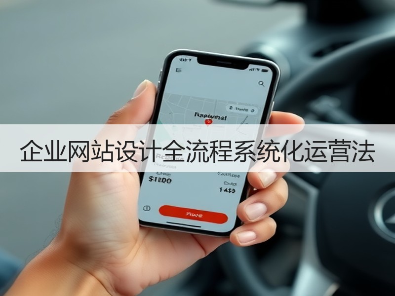 企业网站设计全流程系统化运营法