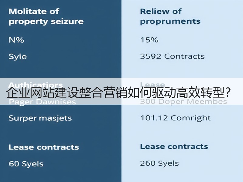 企业网站建设整合营销如何驱动高效转型？