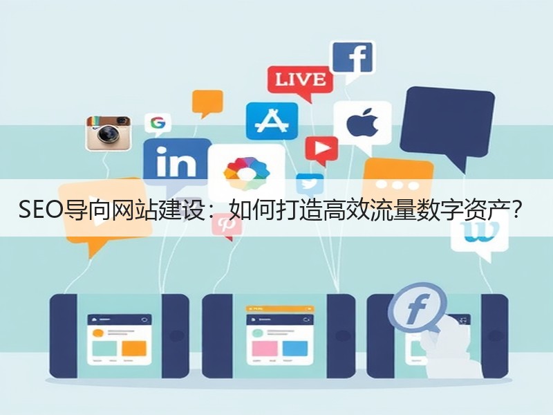 SEO导向网站建设：如何打造高效流量数字资产？