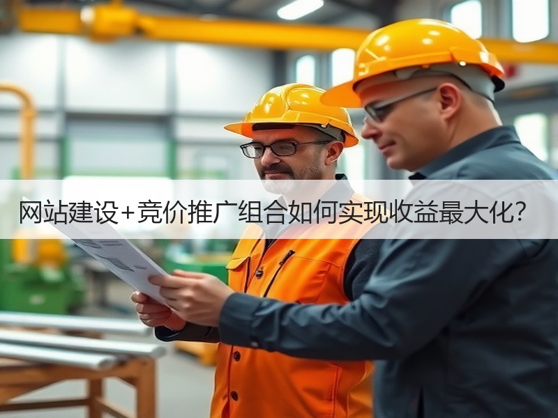 网站建设+竞价推广组合如何实现收益最大化？