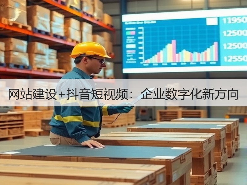 网站建设+抖音短视频：企业数字化新方向