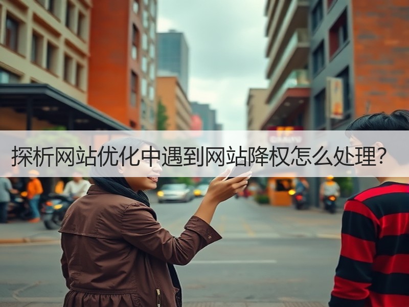 探析网站优化中遇到网站降权怎么处理？