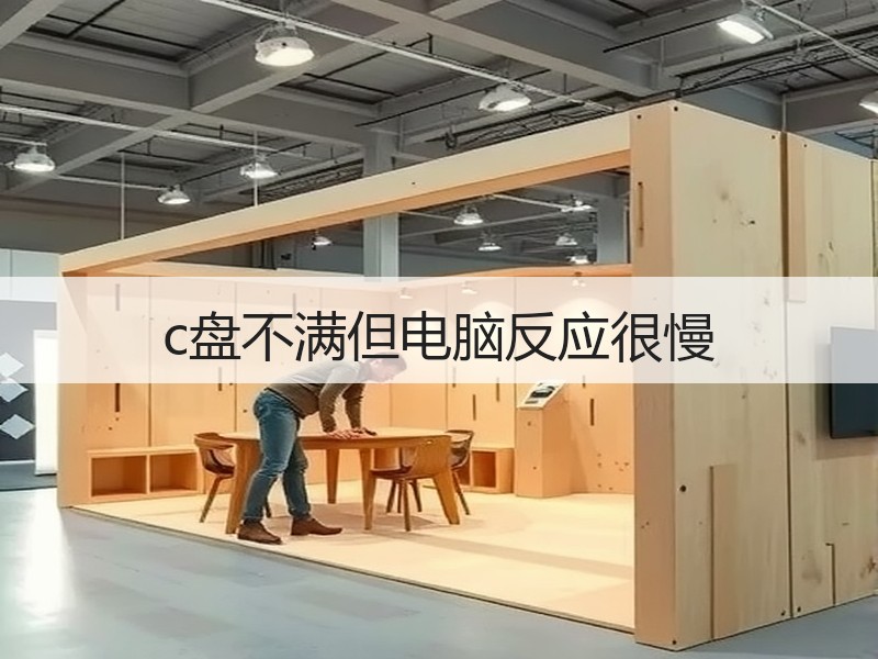c盘不满但电脑反应很慢