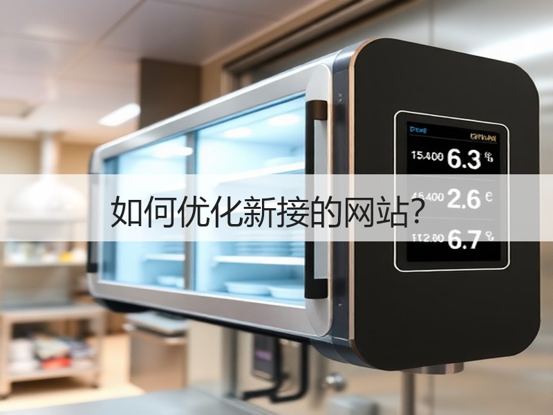如何优化新接的网站？
