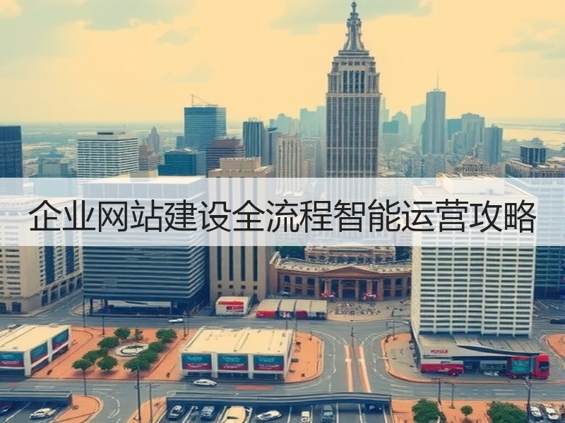 企业网站建设全流程智能运营攻略