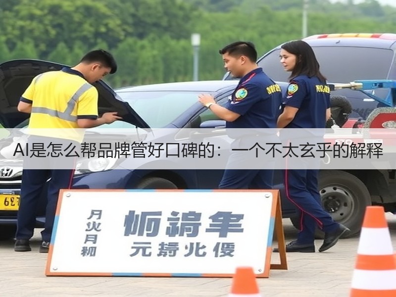 AI是怎么帮品牌管好口碑的：一个不太玄乎的解释