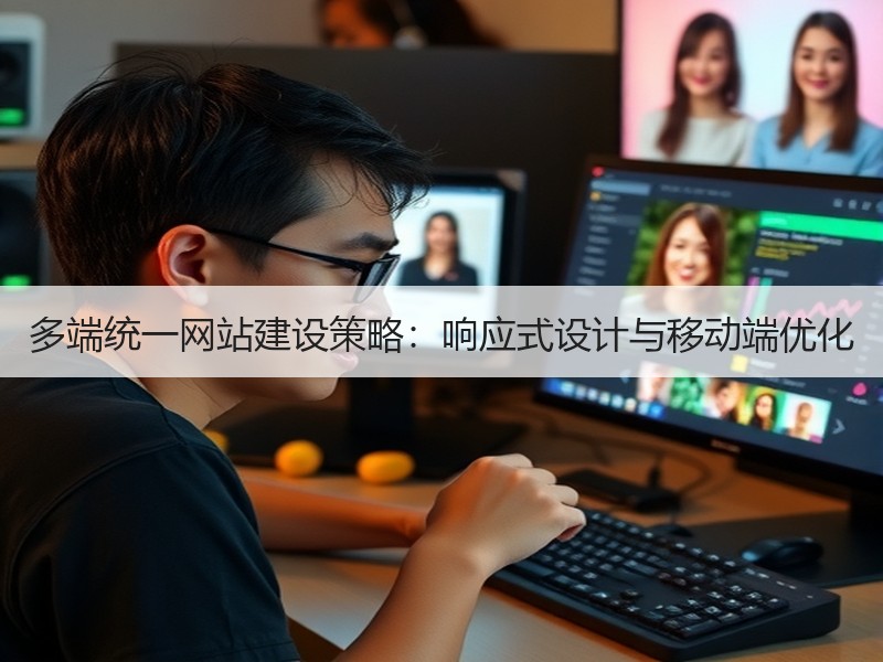 多端统一网站建设策略：响应式设计与移动端优化