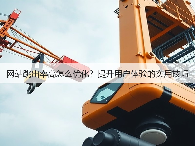 网站跳出率高怎么优化？提升用户体验的实用技巧