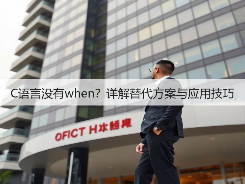 C语言没有when？详解替代方案与应用技巧