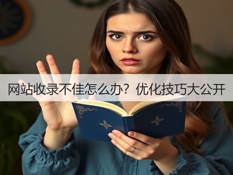 网站收录不佳怎么办？优化技巧大公开