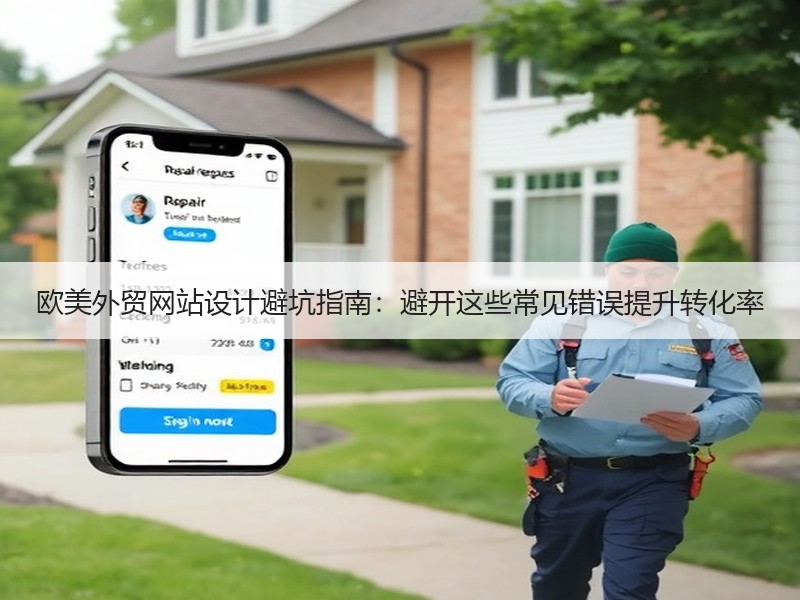 欧美外贸网站设计避坑指南：避开这些常见错误提升转化率