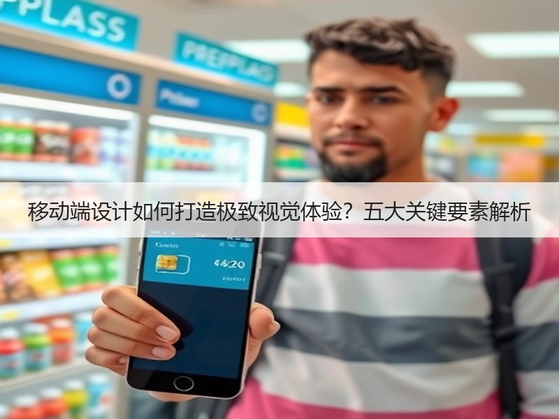 移动端设计如何打造极致视觉体验？五大关键要素解析