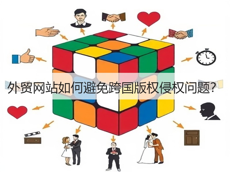 外贸网站如何避免跨国版权侵权问题？