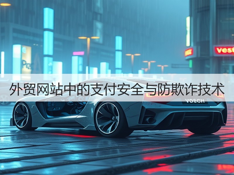 外贸网站中的支付安全与防欺诈技术