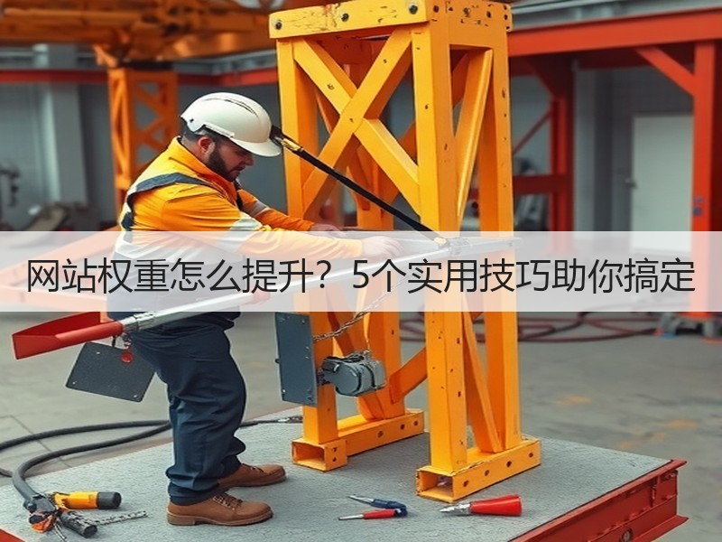 网站权重怎么提升？5个实用技巧助你搞定