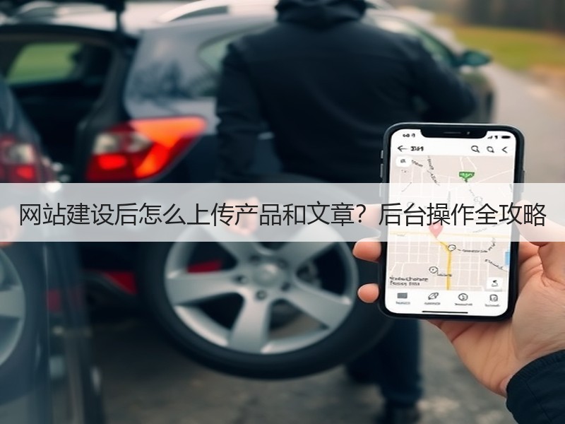 网站建设后怎么上传产品和文章？后台操作全攻略