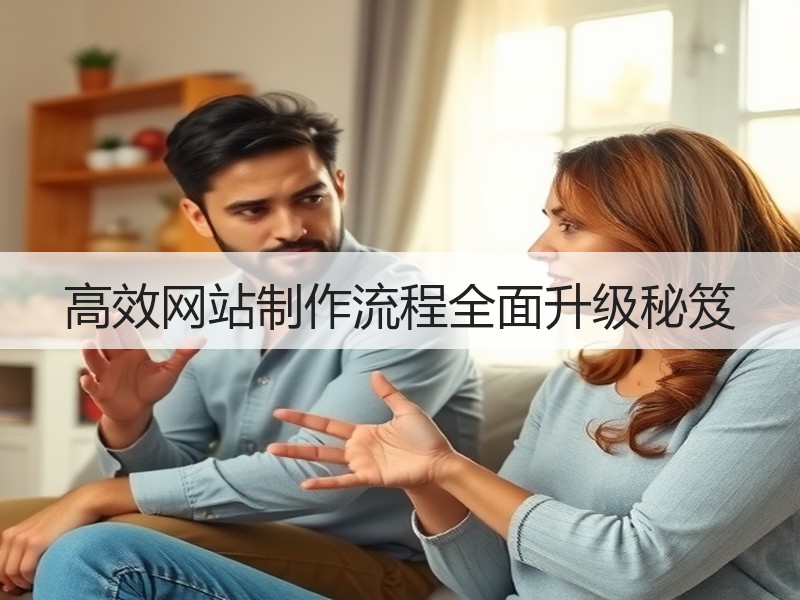 高效网站制作流程全面升级秘笈