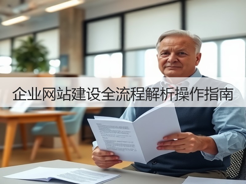 企业网站建设全流程解析操作指南