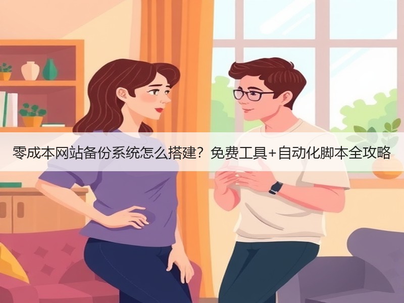 零成本网站备份系统怎么搭建？免费工具+自动化脚本全攻略