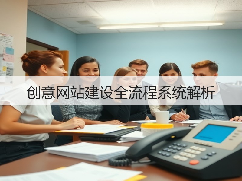创意网站建设全流程系统解析