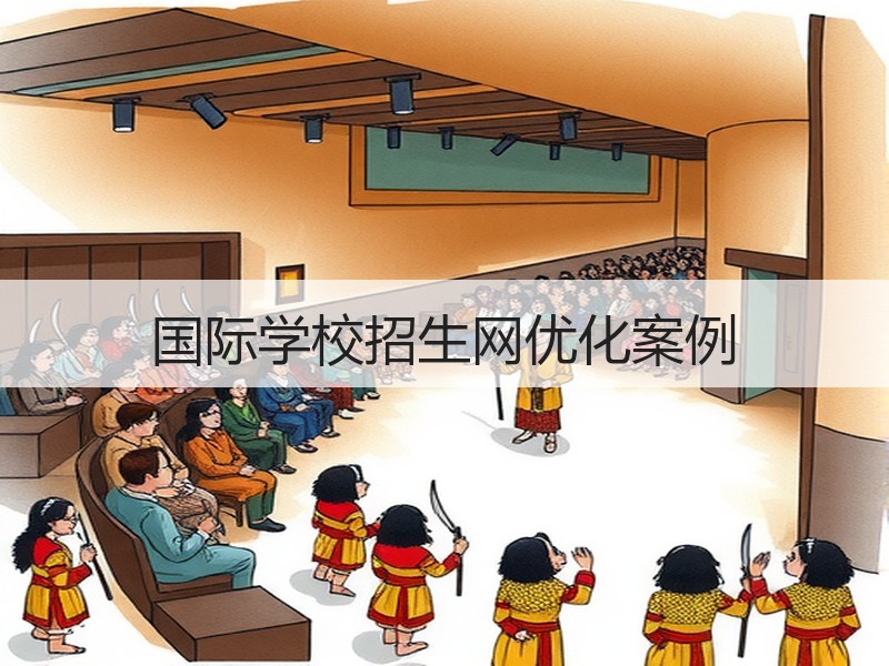 国际学校招生网优化案例