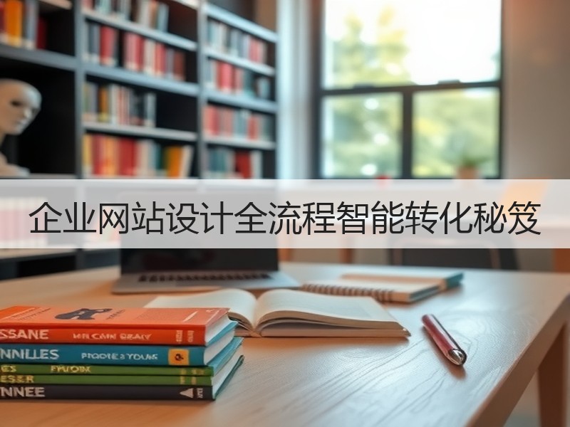企业网站设计全流程智能转化秘笈