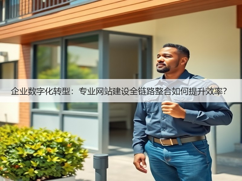 企业数字化转型：专业网站建设全链路整合如何提升效率？